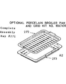 Optional broiler pan