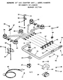 Burner section