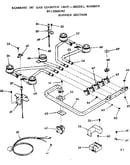 Burner section