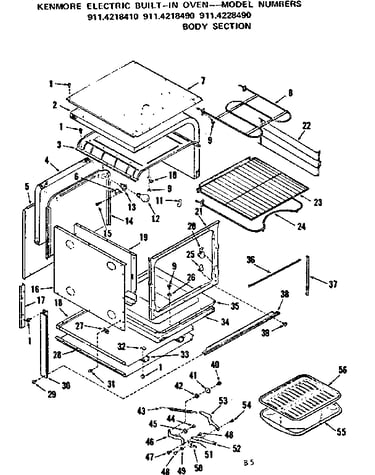 Body section