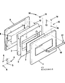 Visi-bake oven door