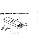 Wire harness and components