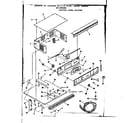 Kenmore 9114258490 control panel section diagram