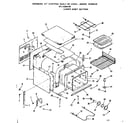 Kenmore 9114258490 lower body section diagram