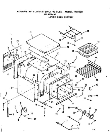 Lower body section