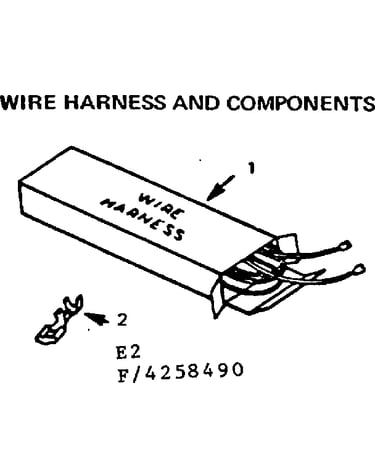 Wire harness and components