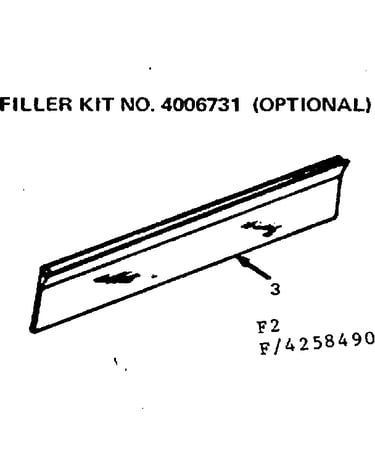 Filler kit no 4006731
