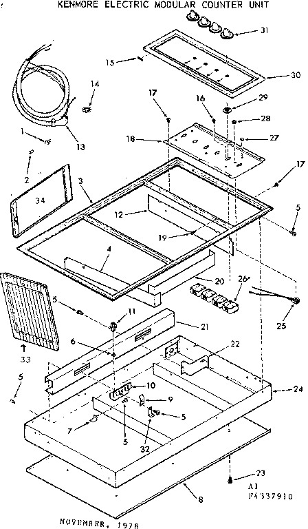 MODULE COUNTER UNIT