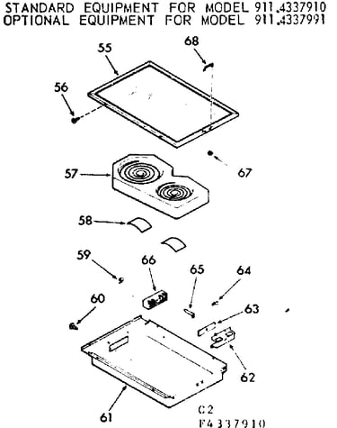 Glass top module kit