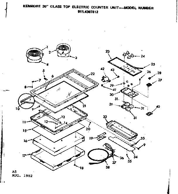 Cooktop-glass