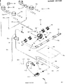 Burner section