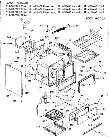 Body section
