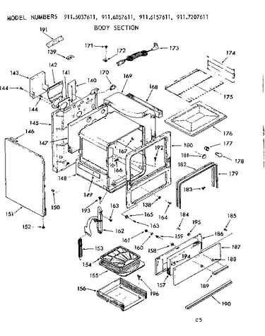 Body section