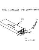 Wire harness and components
