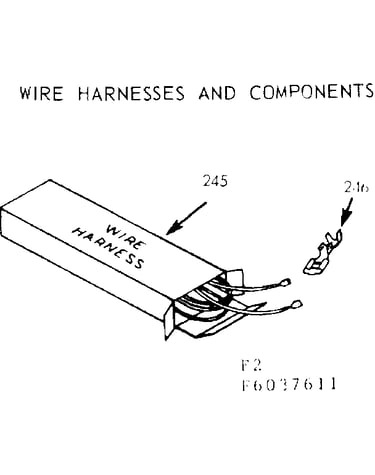 Wire harness and components