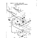 Kenmore 9116037813 burner section diagram