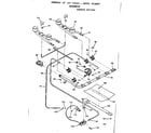 Kenmore 9116038110 burner section diagram