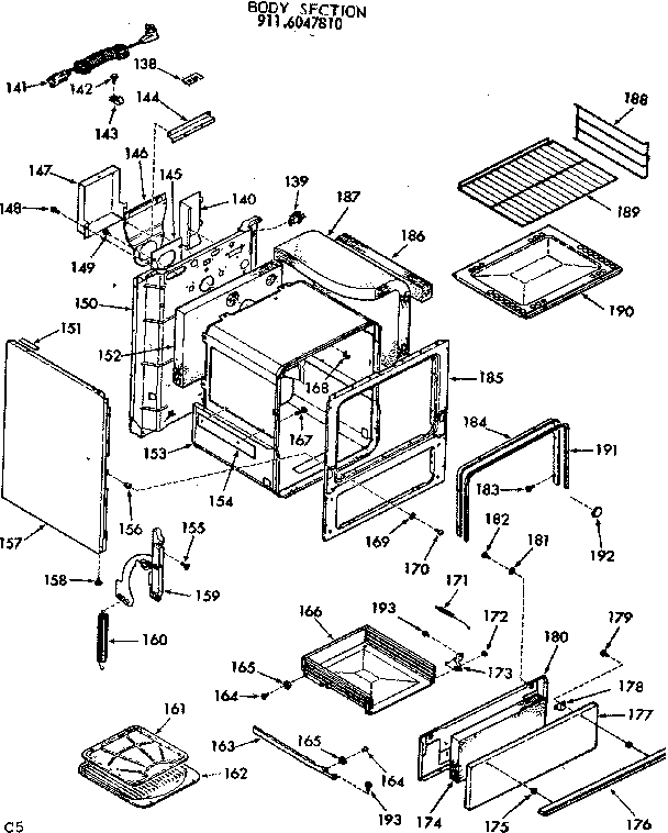 Body section