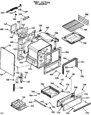 Body section