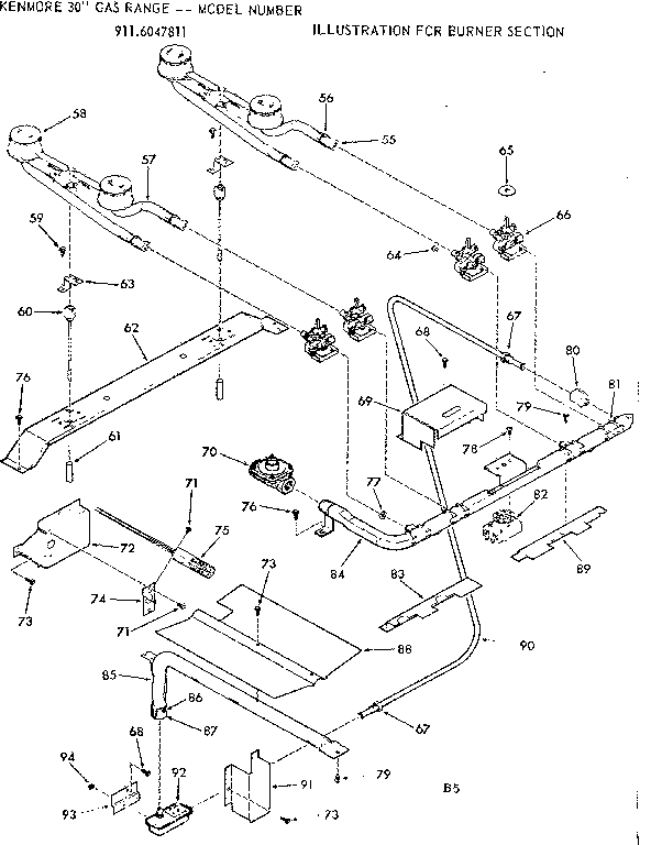 BURNER SECTION