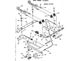 Kenmore 9116047812 burner section diagram