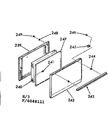 Oven door