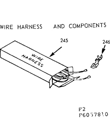 Wire harness and components