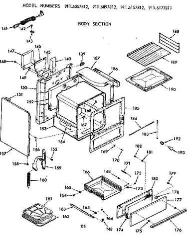 Body section
