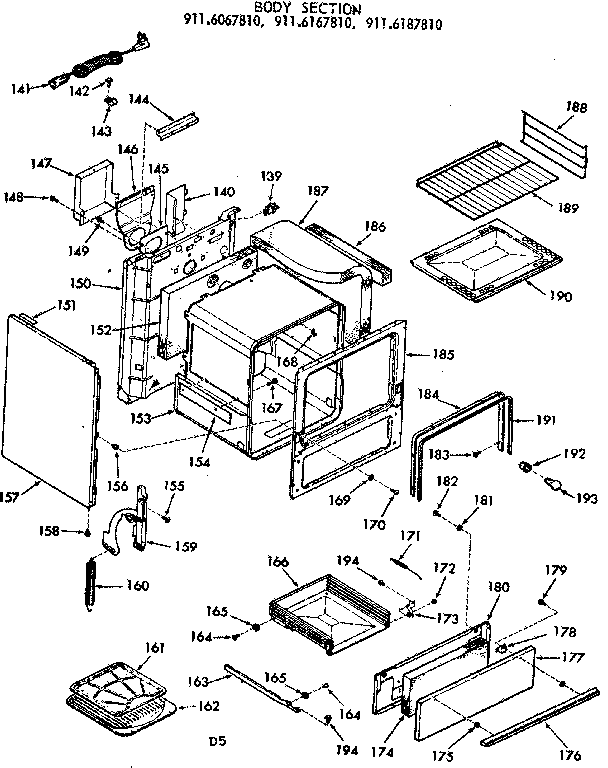 Body section