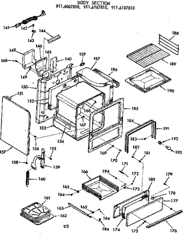 Body section