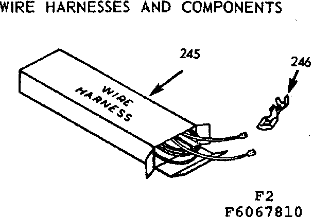 Wire harnesses and components
