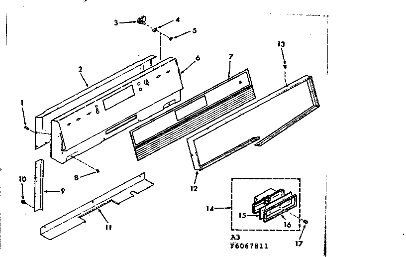 Backguard section