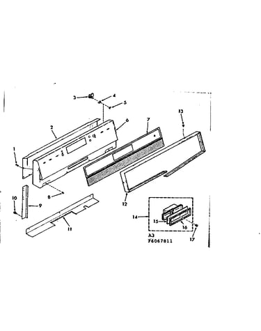 Backguard section