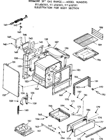 Body section