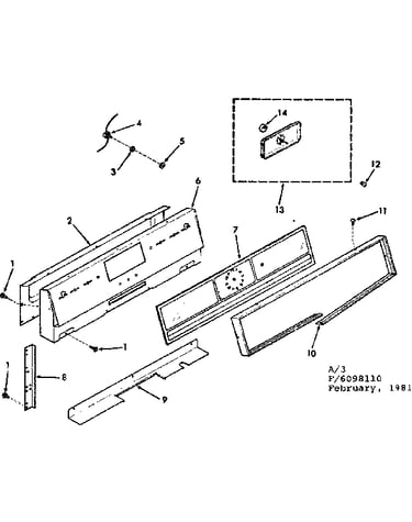 Backguard section