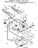 Burner section