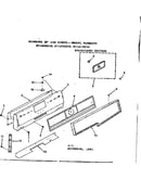 Backguard section