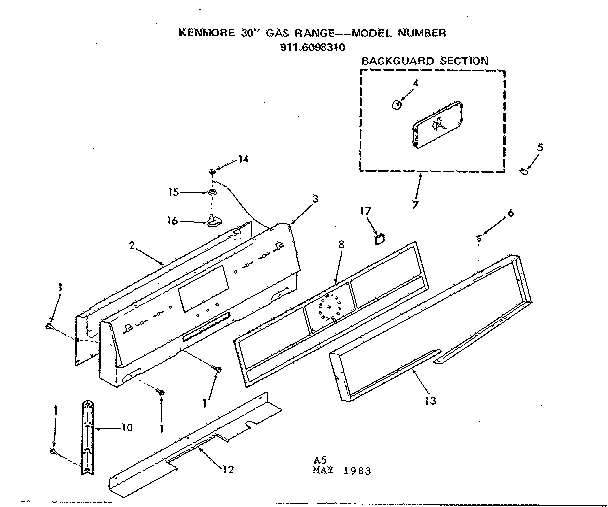 BACKGUARD SECTION