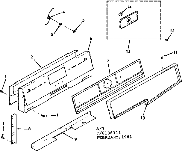 Backguard section
