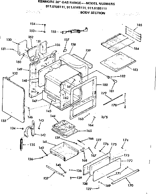 Body section