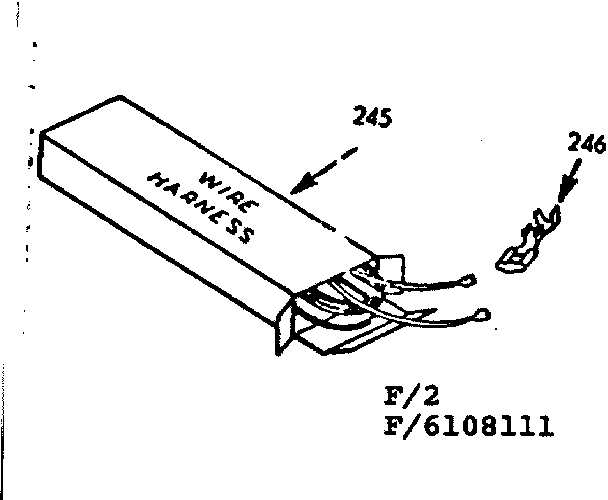 Wire harness and components