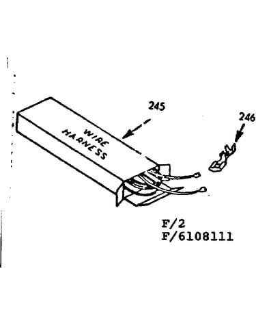 Wire harness and components