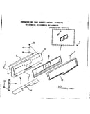 Backguard section
