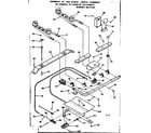 Kenmore 9116108210 burner section diagram