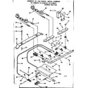 Kenmore 9116168210 burner section diagram