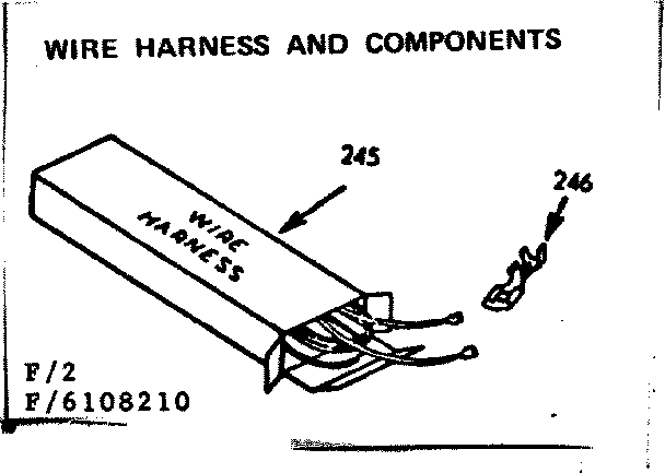 Wire harness and components