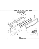 Backguard section