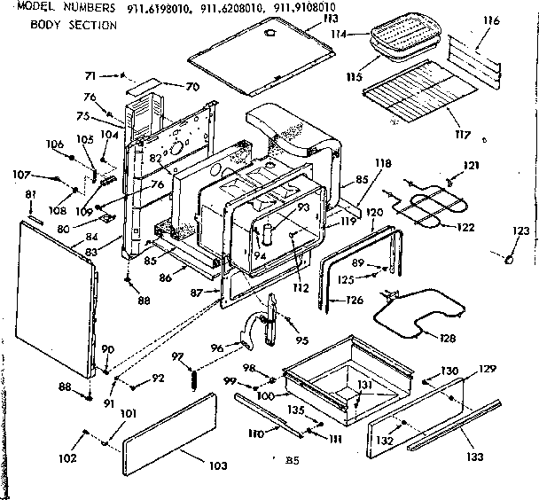 Body section