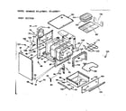 Kenmore 9116198011 body section diagram