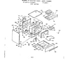 Kenmore 9116198111 body section diagram